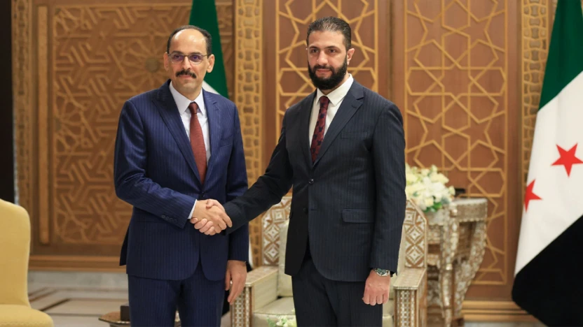 MİT Başkanı Kalın, Şam'da