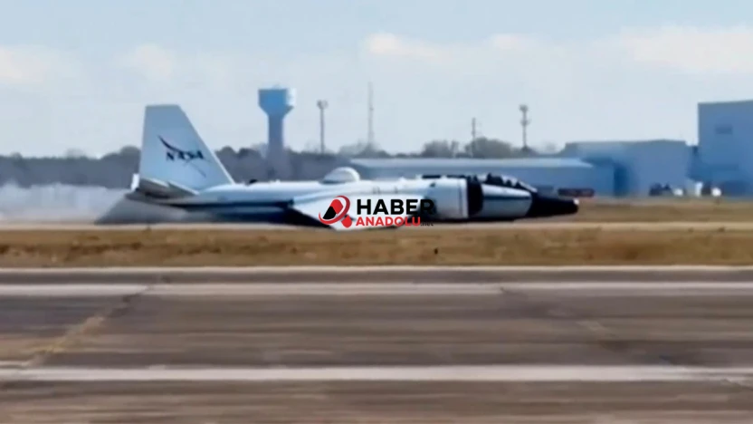 NASA Uçağından Tehlikeli İniş