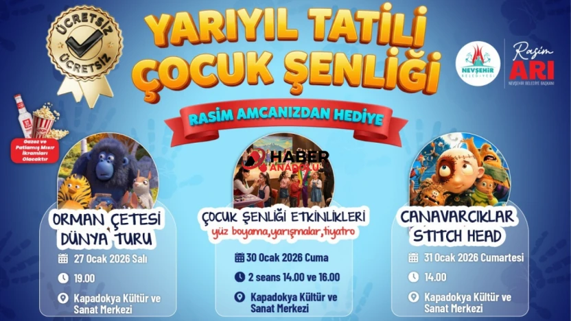 Nevşehir'de Sömestır Şenliği