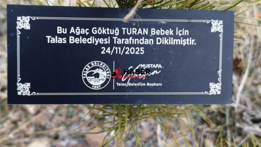 Talas Belediyesinden Geleceğe Nefes: Her Bebek İçin Bir Fidan