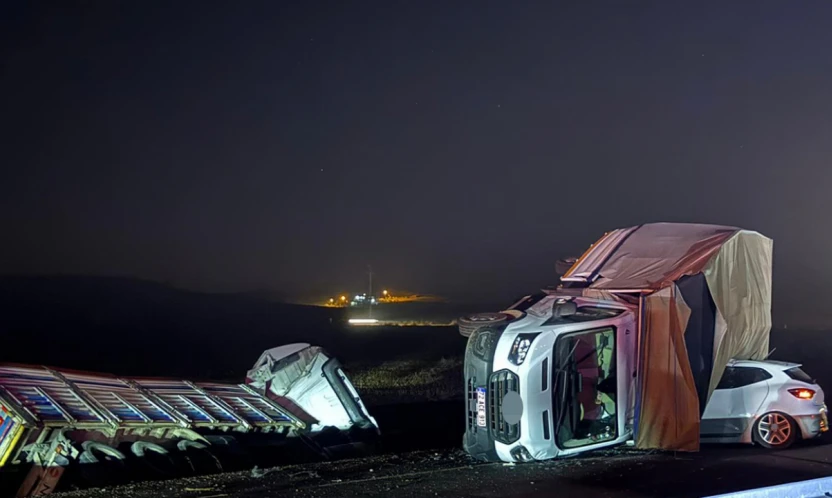 5 Aracın Karıştığı Zincirleme Kaza Faciası