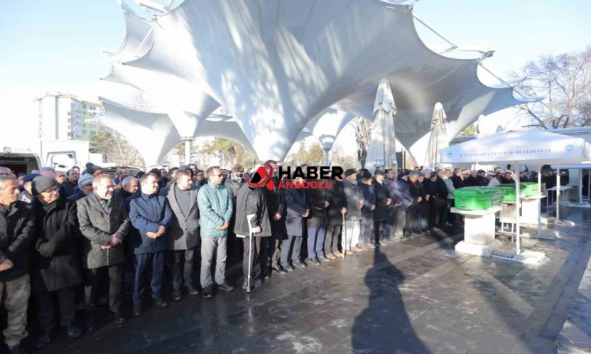 Ahmet Taş, son yolculuğuna uğurlandı.