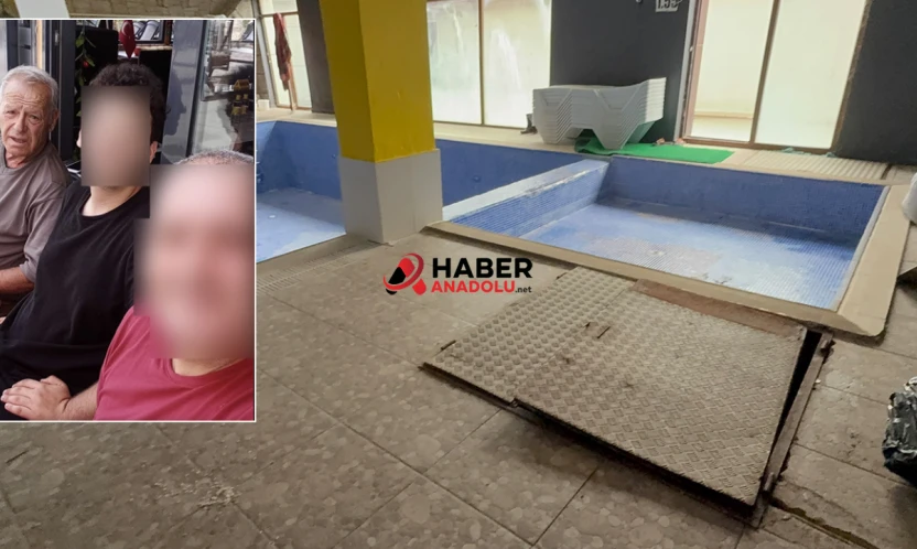 Babasını öldürerek havuz deposuna gömdü