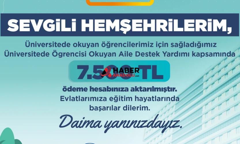 Büyükkılıç'tan Eğitime Tam Destek