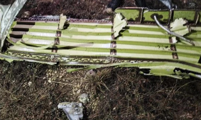 Düşen uçağın enkazına ulaşıldı