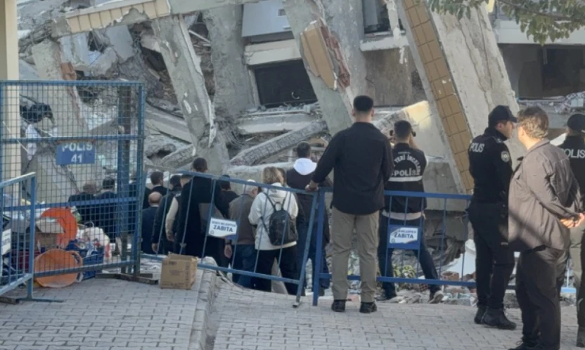 Gebze'de Çöken Binanın Enkazında Savcılık ve Bilirkişi İncelemesi