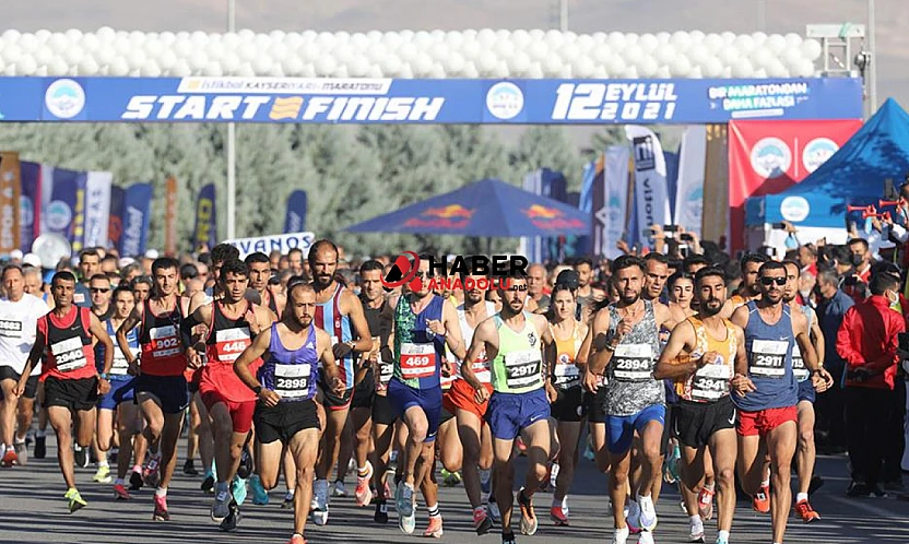 Kayseri Yarı Maratonu için geri sayım başladı