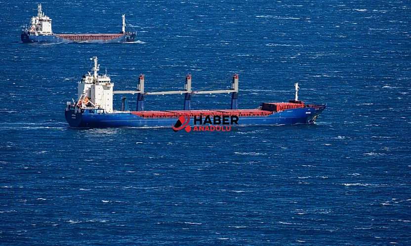 Silivri açıklarında iki gemi çarpıştı